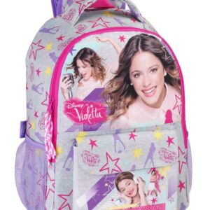 Zaino Zainetto Scuola Palestra Piscina Violetta Neon Zaino Ice Skating 43 Cm