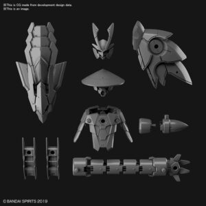30MM OP PARTS SET 4 SENGOKU ARMOR 1/144 MODEL KIT BANDAI MODEL KIT