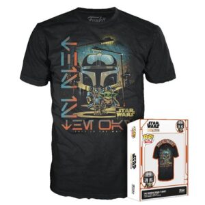 63415 - Star Wars: The Mandalorian - Boxed Tee - Boba Fett - S Funko Gadget