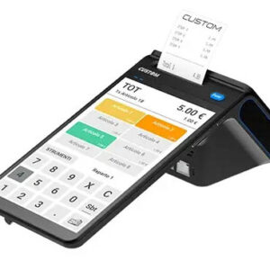 Registratore Cassa Custom EDGE N Nero 8" WIFI BTH ETH