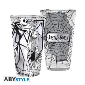Abyver146 - Nightmare Before Christmas - Bicchiere 400ml Jack & Sally Gadget