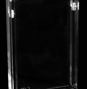 ACRYLIC BOX DISPLAY PREMIUM CARTE GRADATE CUSTODIE/PROTEZIONE - CARTE DA GIOCO/COLLEZIONE