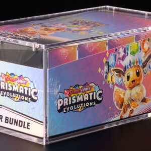 ACRYLIC BOX PROTEZIONE POKEMON BOOSTER BUNDLE CUSTODIE/PROTEZIONE - CARTE DA GIOCO/COLLEZIONE