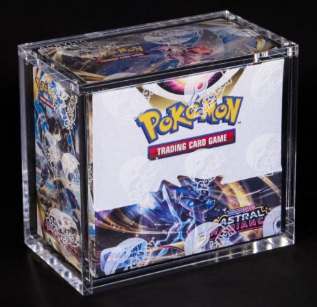 ACRYLIC BOX PROTEZIONE POKEMON BOX 36 BUSTE CUSTODIE/PROTEZIONE - CARTE DA GIOCO/COLLEZIONE