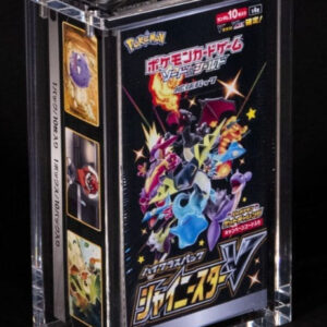 ACRYLIC BOX PROTEZIONE POKEMON JPN BOX 10 BUSTE CUSTODIE/PROTEZIONE - CARTE DA GIOCO/COLLEZIONE