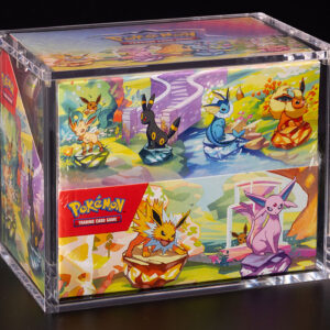 ACRYLIC BOX PROTEZIONE POKEMON MINI TIN (8 PEZZI) CUSTODIE/PROTEZIONE - CARTE DA GIOCO/COLLEZIONE