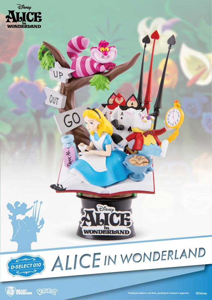 Alice In Wonderland D-Select PVC Diorama 15 Cm Beast Kingdom Toys