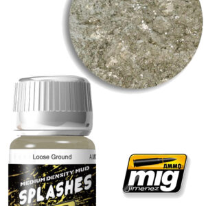 AMMO BY MIG JIMENEZ SPLASHES & MUD TEXTURE LOOSE GROUND 1752 COLORI