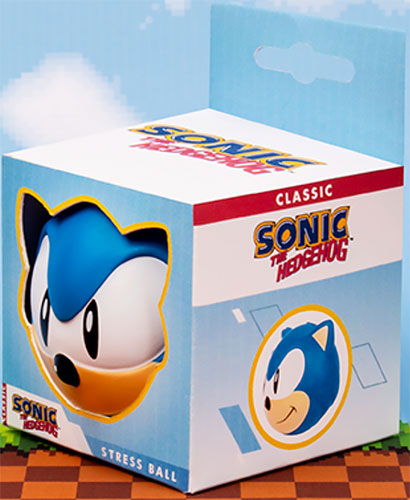 ANTISTRESS BALL SONIC FACE SONIC THE HEDGEHOG - GADGET