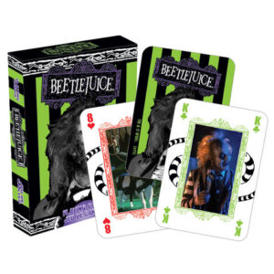 AQUARIUS ENT BEETLEJUICE PLAYING CARDS CARTE DA GIOCO