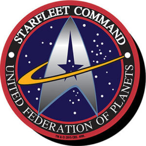 AQUARIUS ENT STAR TREK STARFLEET LOGO MAGNET MAGNETI