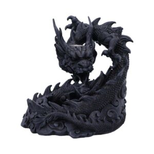 ASIAN DRAGON BACKFLOW INCENSE BURNER BRUCIAINCENSO NEMESIS NOW