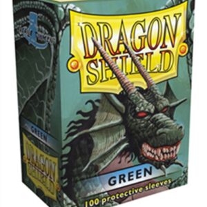 At-10004 - 100 Bustine Standard - Classic Green Accessori Per Carte