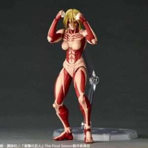 Attack On Titan Revoltech A.Y. Action Figure Female Titan 16cm Kaiyodo