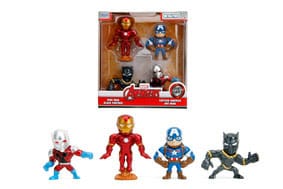 Avengers Nano Metalfigs Diecast Mini Figures 4-Pack 6 Cm Jada Toys