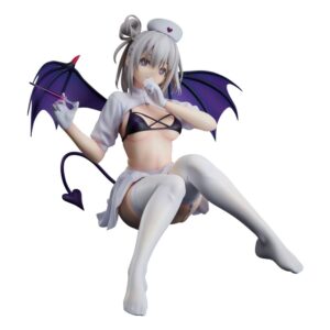 Azur Lane Pvc Statua 1/4 Manchester: Midnight Devil In White 18 Cm Freeing