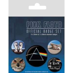 BADGE PACK PINK FLOYD Spilla Pyramid International