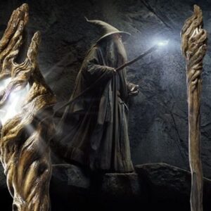 Bastone Luminoso Gandalf Lo Hobbit Il Signore degli Anelli 186 cm Noble