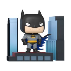 Batman The Animated Series Pop! Deluxe Vinile Figura Batman On Rooftop 9 Cm Funko