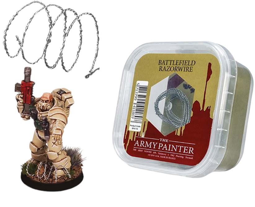 Battlefield Basing: Battlefield Razorwire Accessori Modellismo Army Painter