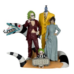 Beetlejuice Beetlejuice Movie Maniacs Pvc Statua 4-pack 15 Cm Mcfarlane Toys