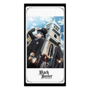 Black Butler: Public School Arc Asciugamano Ciel & Sebastian 150 X 75 Cm Sakami Merchandise