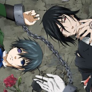 Black Butler Xxl Tappetino Per Mouse Ciel X Sebastian Sakami Merchandise