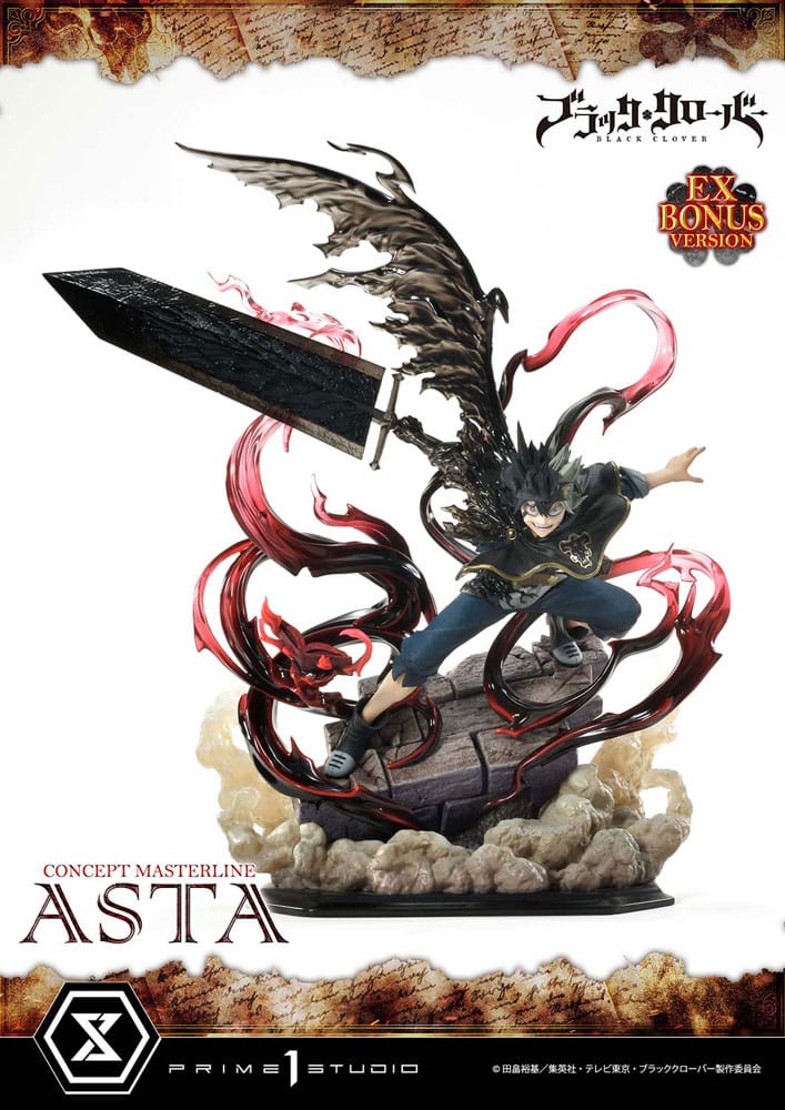 Black Clover Concept Masterline Series Statua 1/6 Asta Esclusiva Bonus Ver. 50 Cm Prime 1 Studio