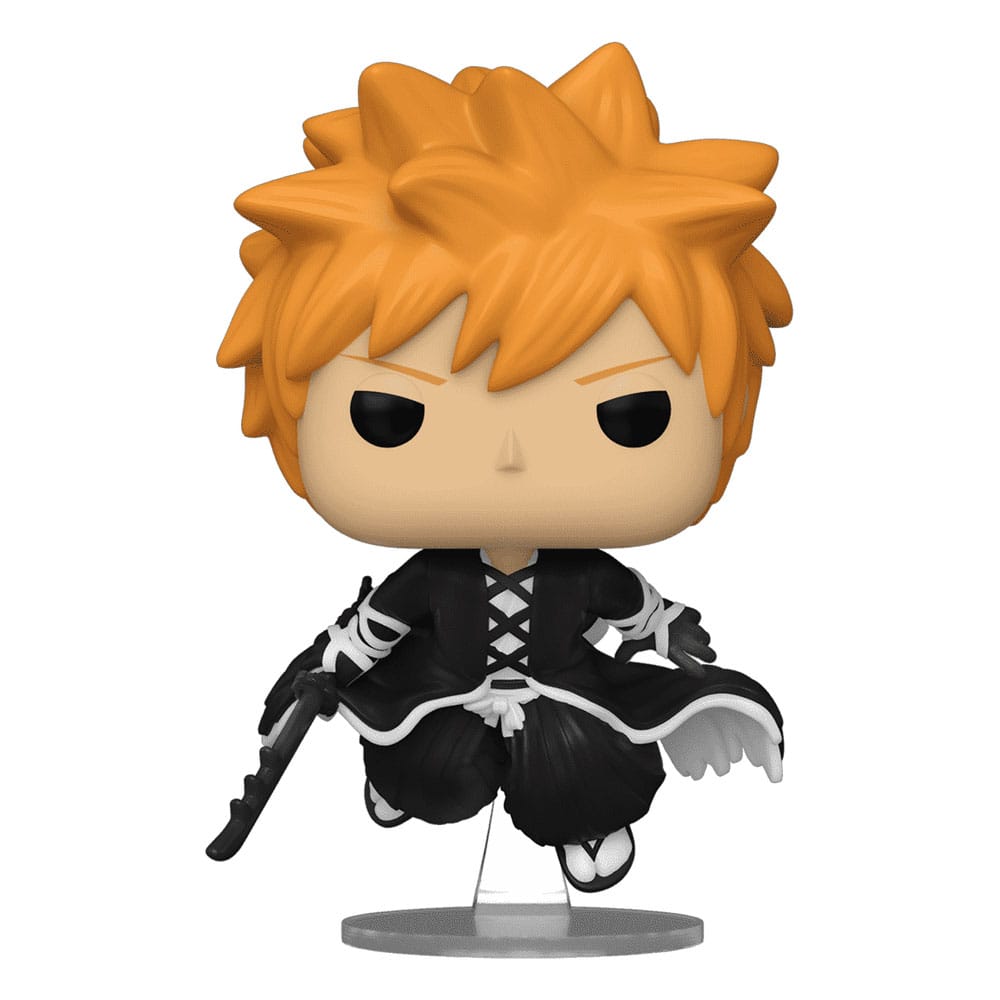 Bleach Pop! Animation Vinile Figura Ichigo Kurosaki (getsuga Tenshou Technique) *esclusiva Version* 9 Cm Funko