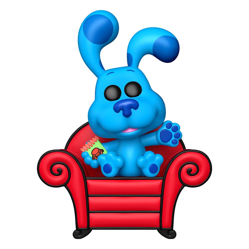 Blues Clues Pop! Premium Vinile Figura Blue W/couch 9 Cm Funko