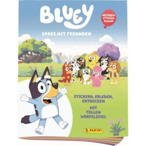 Bluey Spaß Mit Freunden Sticker Collection Album *German Version* Panini