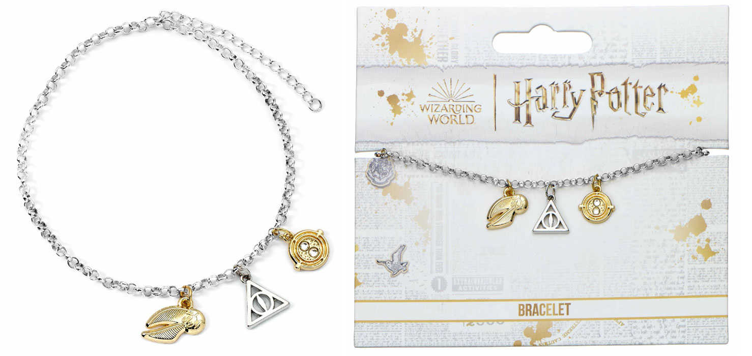 Braccialetto Harry Potter 3 Ciondolos Pendenti Harry Potter - Accessori