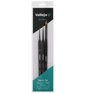 BRUSH STARTER SET SYNTHETIC SET B03990 Colori Vallejo