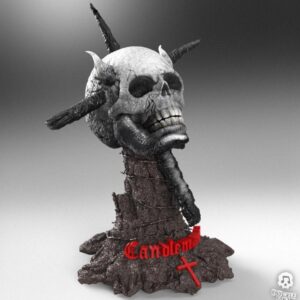Candlemass 3d Vinile Statua Epicus Doomicus Metallicus 25 X 25 Cm Knucklebonz
