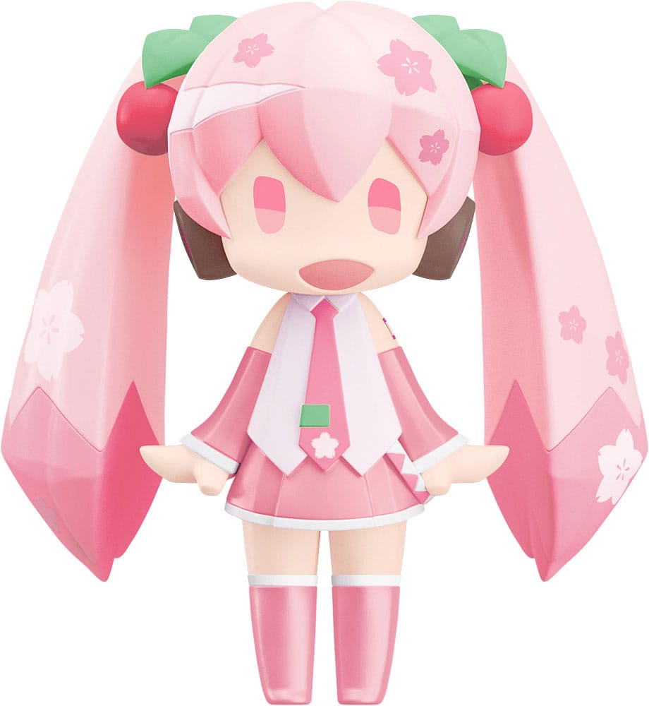 Character Vocal Series 01: Hatsune Miku Hello! Good Smile Action Figura Sakura Miku 10 Cm Good Smile Company