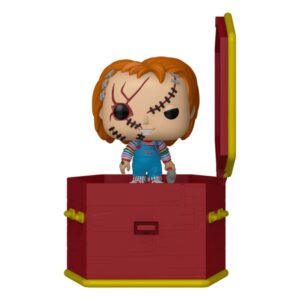 Child's Play Coffin Pop! Vinile Figura Chucky Funko