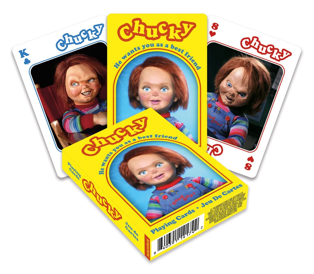 Child's Play Playing Cards Movie Aquarius