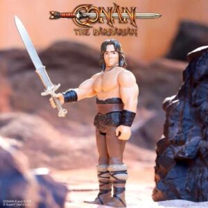 Conan Barbarian Action Figura Reaction Conan Risorto 10 Cm Super 7