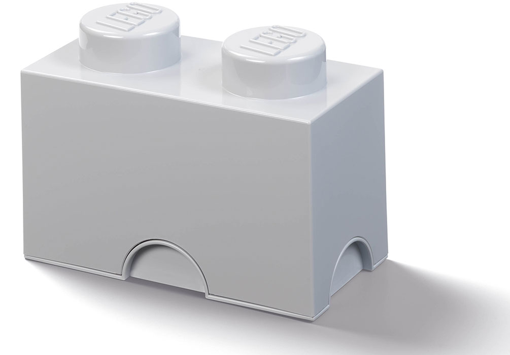 CONTENITORE LEGO BRICK 2 GRIGIO LEGO - GADGET