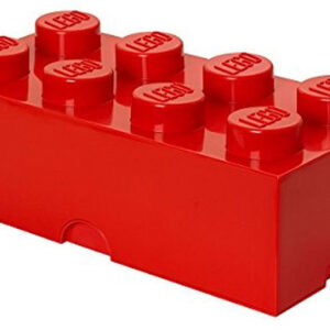 CONTENITORE LEGO BRICK 8 ROSSO GADGET
