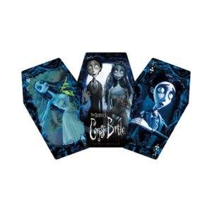 CORPSE BRIDE COFFIN BOX PREM PL. CARDS Carte Da Gioco Aquarius Ent
