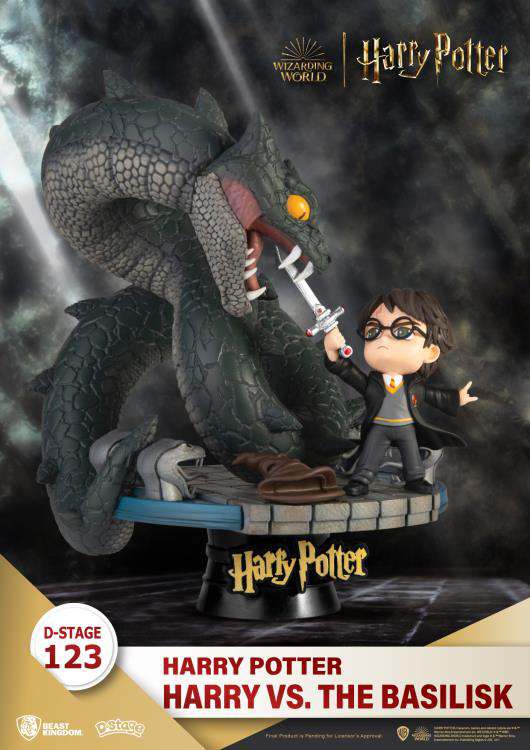 D-STAGE HP HARRY VS BASILISK Statua Beast Kingdom