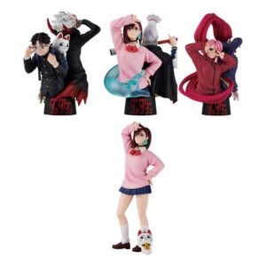 Dandadan Petitrama Ex Series Trading Figura 3-set Set 9 Cm (with Regalo) Megahouse