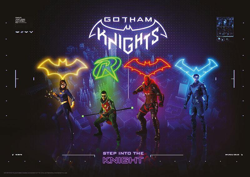Dc Comics Art Print Gotham Knights Edizione Limitata 42 X 30 Cm Fanattik