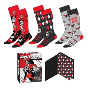 Dc Comics Calzini 3-pack Harley Quinn 36-43 Cerdá