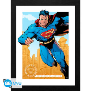 DC COMICS - Framed print "Superman" (30x40)