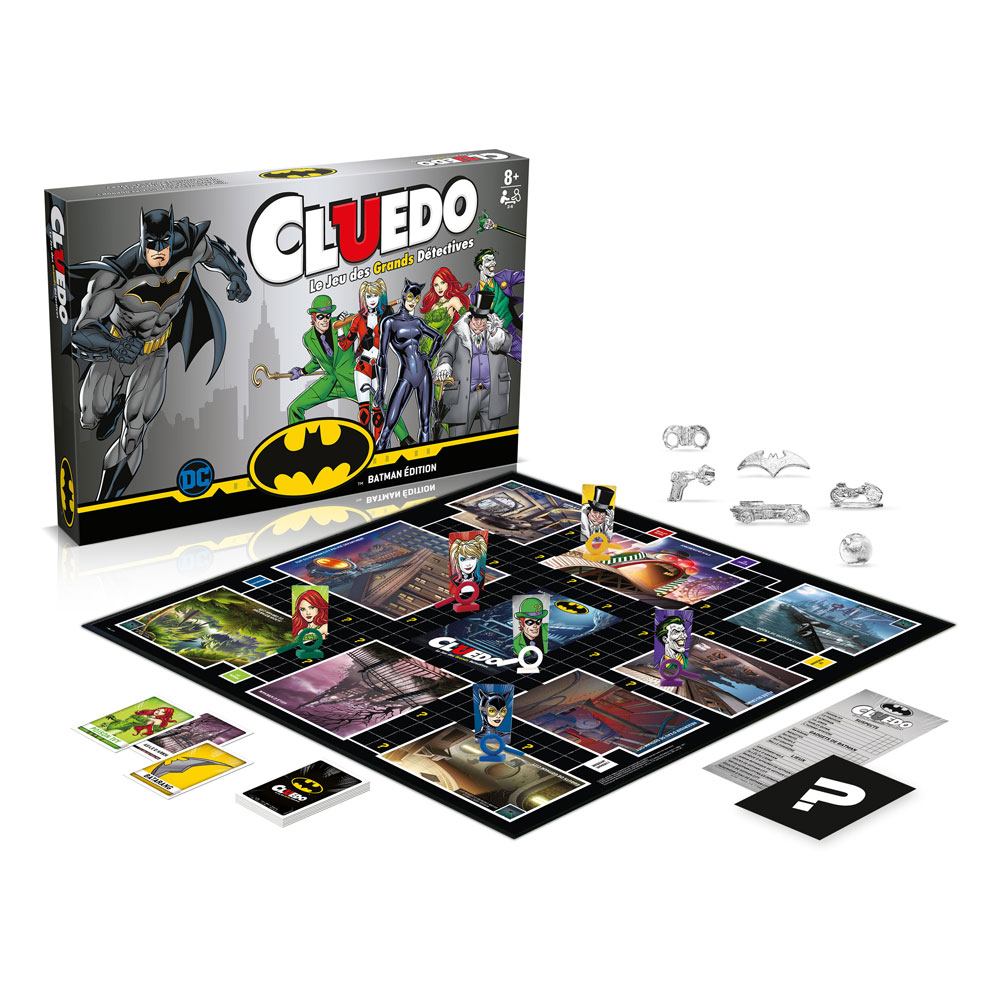 Dc Comics Gioco Da Tavolo Clue Batman *french Version* Winning Moves