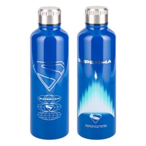 Dc Comics Metal Bottiglia D'acqua Superman Theatrical Paladone Products