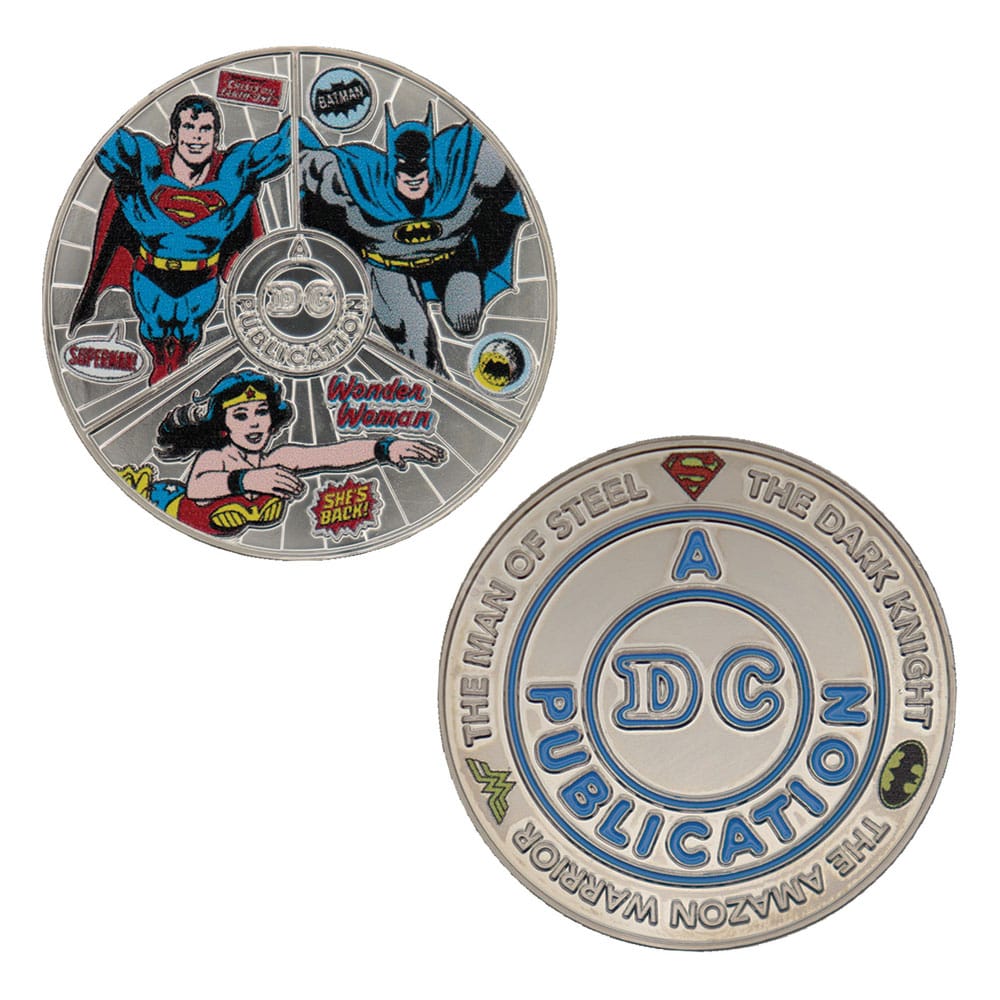 DC Comics Moneta DC Publication Batman, Superman e Wonder Woman FaNaTtik