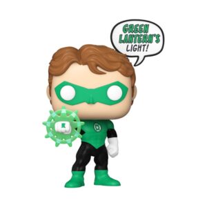 Dc Comics Pop! Heroes Vinile Lanterna Verde (GITD) 9 Cm Funko
